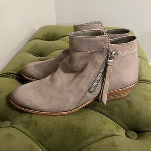 Sam Edelman Packer Boots Booties Gray Womens Size 6.5
